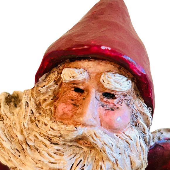 Vintage Bert Anderson Santa of Hope II 2 Figurine Statue 1996 4 1/2 inches - Picture 5 of 11